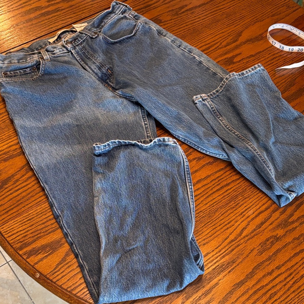 GAP vintage Relaxed Fit Blue Jeans Easy Fit 33x34